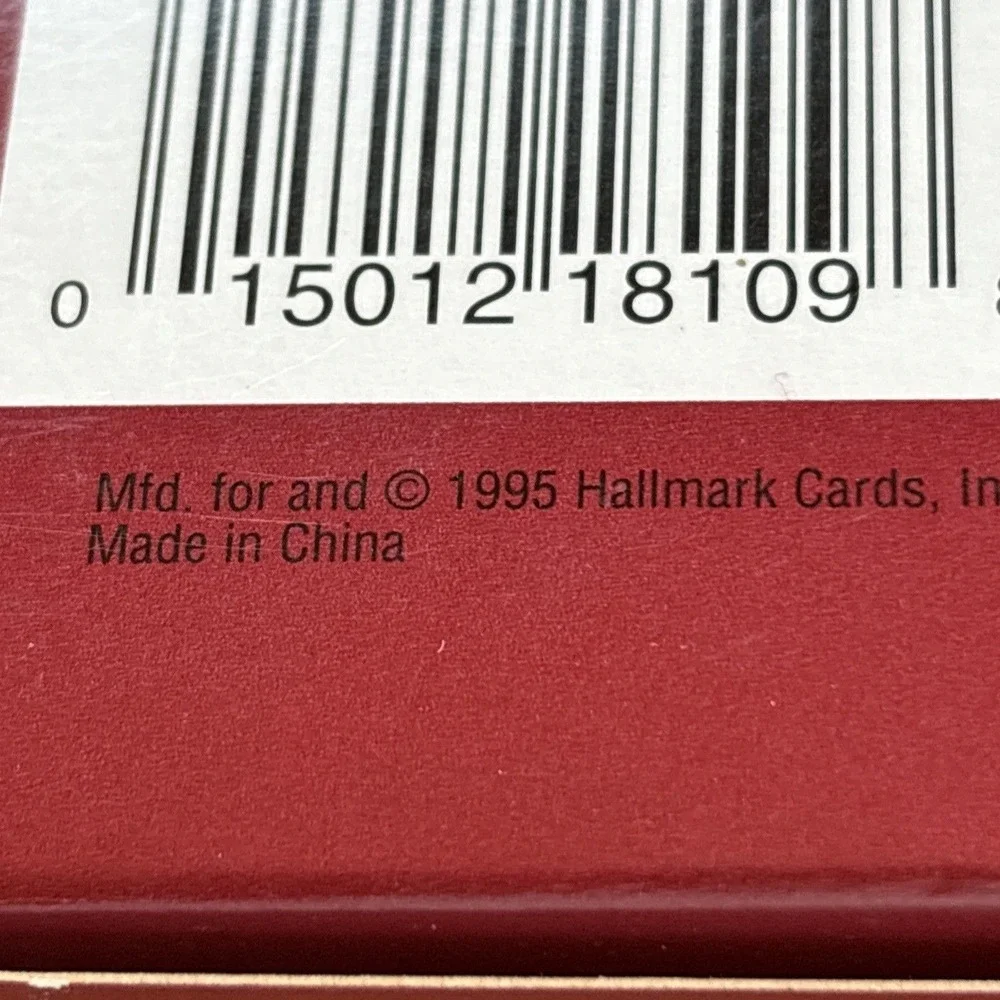 1995 Hallmark Ornament Santa's Roadster Here Comes Santa #17 in Series